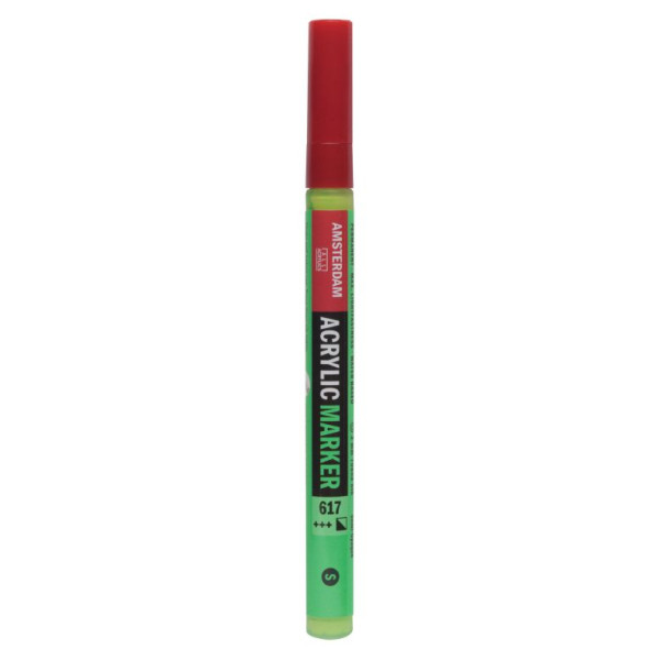 ΜΑΡΚΑΔΟΡΟΣ ΑΚΡΥΛΙΚΟΣ AMSTERDAM 2MM 617 YELLOWISH GREEN SW