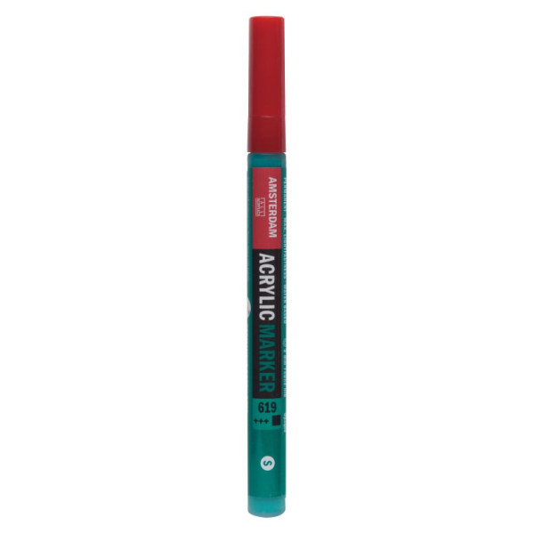 ΜΑΡΚΑΔΟΡΟΣ ΑΚΡΥΛΙΚΟΣ AMSTERDAM 2MM 619 PERMANENT GREEN DP SW