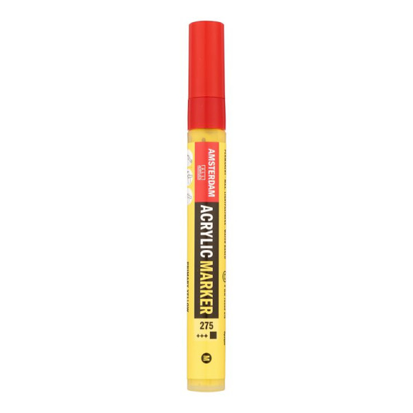 ΜΑΡΚΑΔΟΡΟΣ ΑΚΡΥΛΙΚΟΣ AMSTERDAM 4MM 275 PRIMARY YELLOW SW