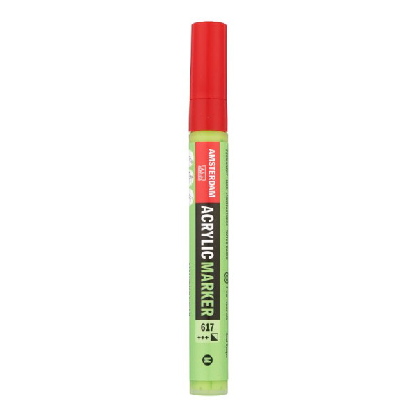 ΜΑΡΚΑΔΟΡΟΣ ΑΚΡΥΛΙΚΟΣ AMSTERDAM 4MM 617 YLWISH GREEN SW