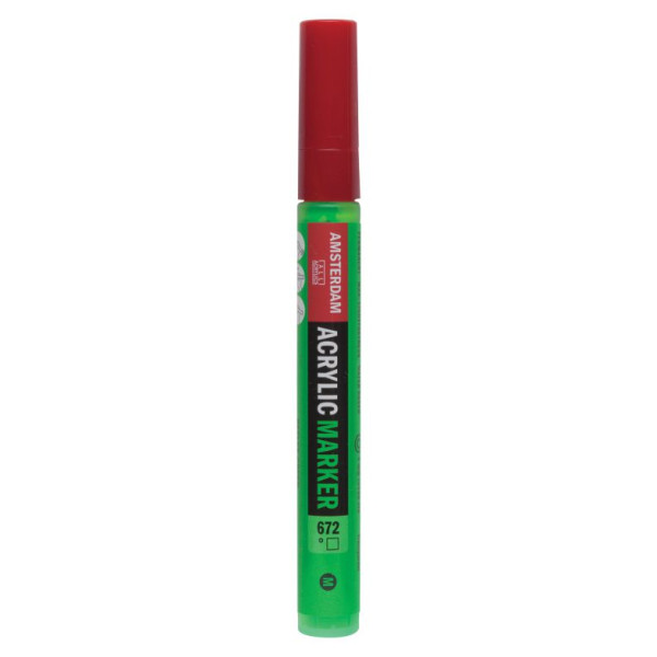 ΜΑΡΚΑΔΟΡΟΣ ΑΚΡΥΛΙΚΟΣ AMSTERDAM 4MM 672 REFLEX GREEN SW