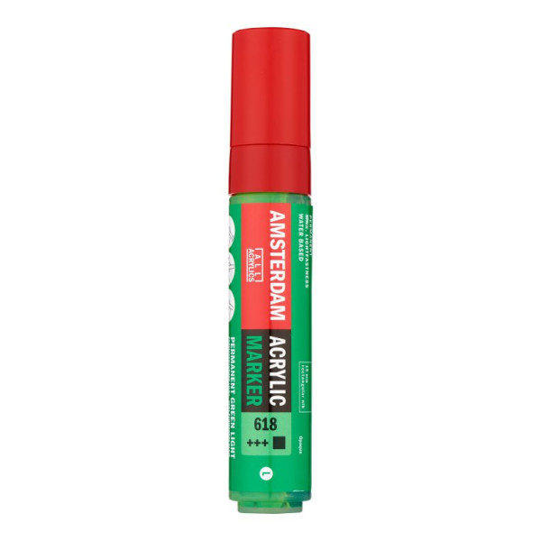 ΜΑΡΚΑΔΟΡΟΣ ΑΚΡΥΛΙΚΟΣ AMSTERDAM 15MM 618 PERM. GREEN LT SW