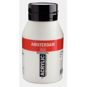 ΑΚΡΥΛΙΚΟ AMSTERDAM 1LTR. No 104 ZINC WHITE