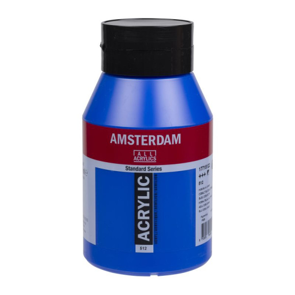ΑΚΡΥΛΙΚΟ AMSTERDAM 1LTR. No 512 COBALT BLUE