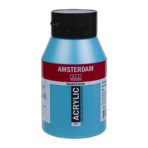 ΑΚΡΥΛΙΚΟ AMSTERDAM 1LTR. No 522 TURQUOISE BLUE