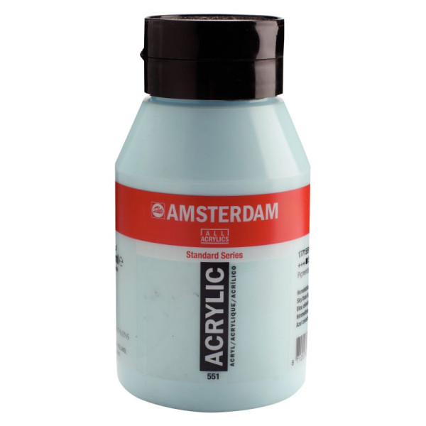 ΑΚΡΥΛΙΚΟ AMSTERDAM 1LTR. No 551 SKY BLUE LT