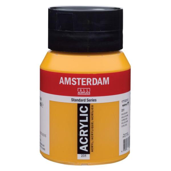 ΑΚΡΥΛΙΚΟ AMSTERDAM 500ML No 231 GOLD OCHRE
