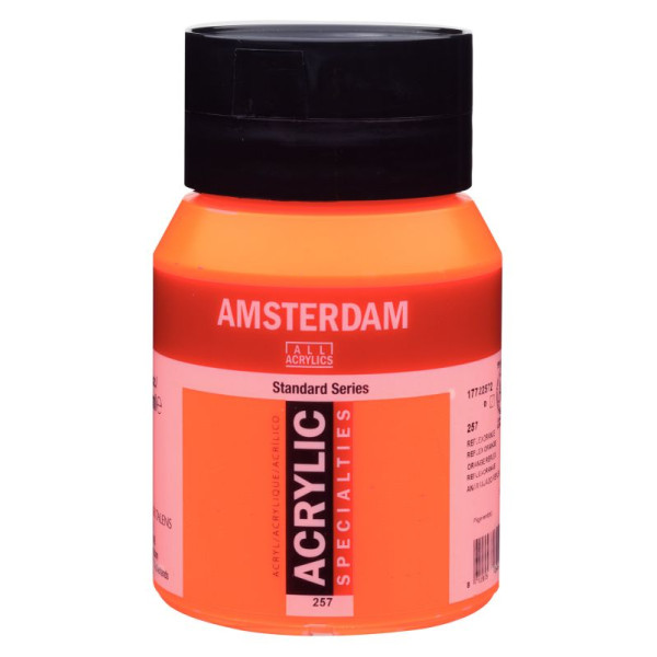 ΑΚΡΥΛΙΚΟ AMSTERDAM 500ML No 257 REFLEX ORANGE