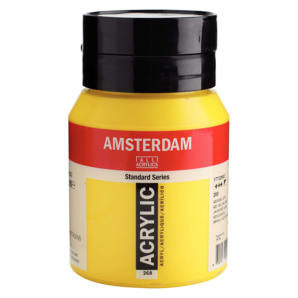 ΑΚΡΥΛΙΚΟ AMSTERDAM 500ML No 268 AZO YELLOW LT