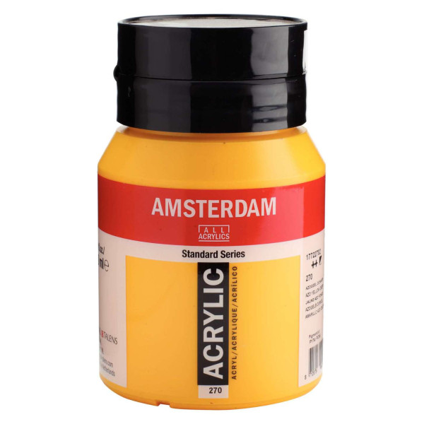 ΑΚΡΥΛΙΚΟ AMSTERDAM 500ML No 270 AZO YELLOW DP