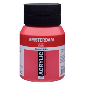 ΑΚΡΥΛΙΚΟ AMSTERDAM 500ML No 317 TRANSP.RED MED