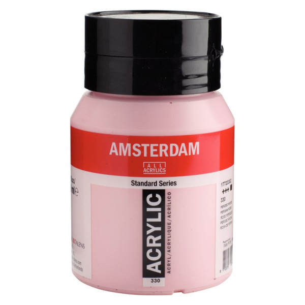 ΑΚΡΥΛΙΚΟ AMSTERDAM 500ML No 330 PERSIAN ROSE