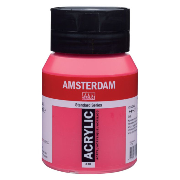 ΑΚΡΥΛΙΚΟ AMSTERDAM 500ML No 348 PERM.RED PURPLE