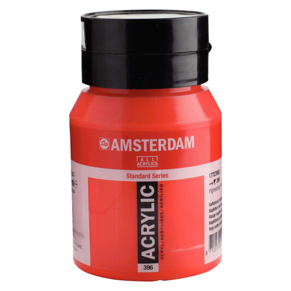 ΑΚΡΥΛΙΚΟ AMSTERDAM 500ML No 396 NAPHTH.RED MED