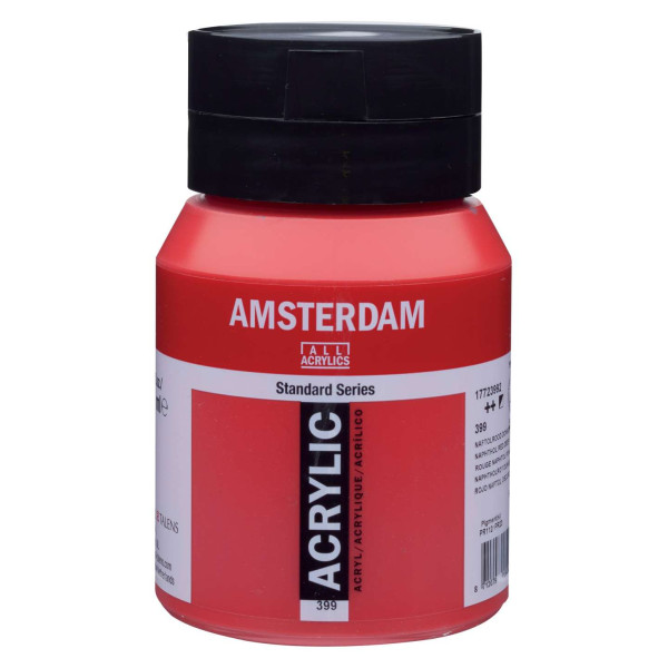 ΑΚΡΥΛΙΚΟ AMSTERDAM 500ML No 399 NAPHTH.RED DEEP