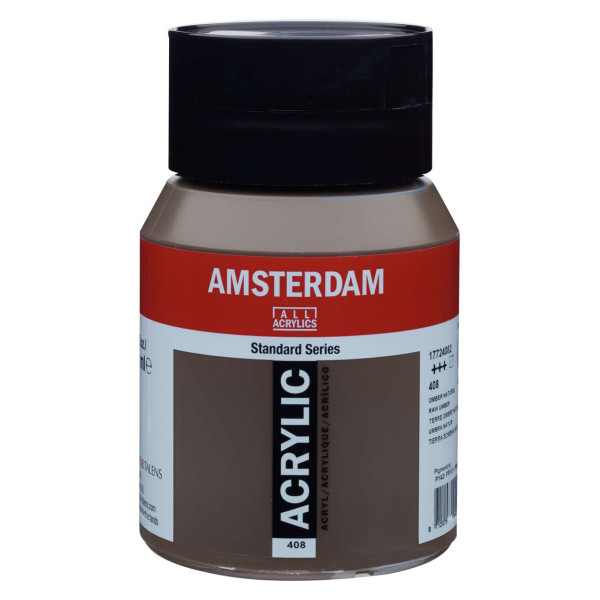 ΑΚΡΥΛΙΚΟ AMSTERDAM 500ML No 408 RAW UMBER