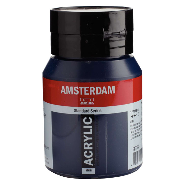 ΑΚΡΥΛΙΚΟ AMSTERDAM 500ml No.566 Prussian Blue (Phthalo)