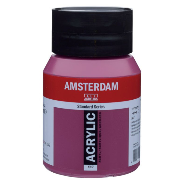 ΑΚΡΥΛΙΚΟ AMSTERDAM 500ML No 567 PERM.RED VIOL