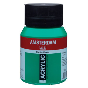 ΑΚΡΥΛΙΚΟ AMSTERDAM 500ml No.619 Permanent Green Deep