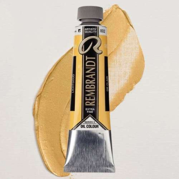 ΛΑΔΙΑ REMBRANDT 15ml S3 T.6 No.802 Light Gold