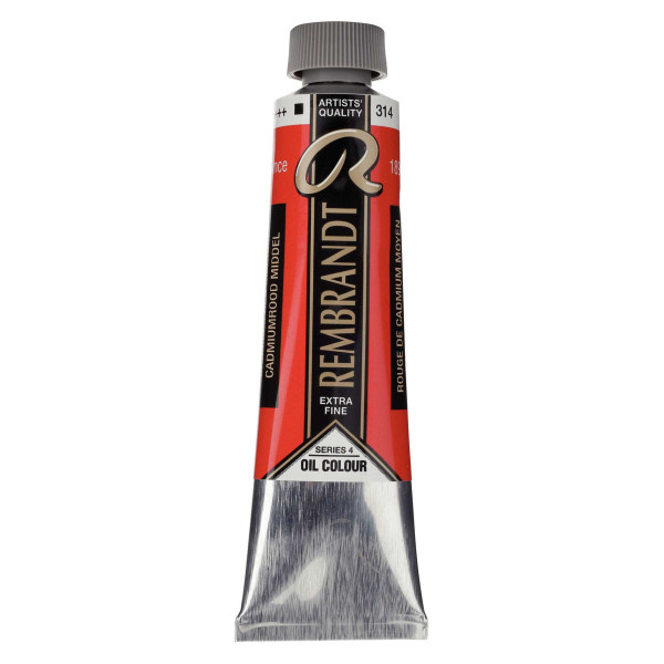 ΛΑΔΙΑ REMBRANDT 40ml S4 No 314 Cadmium Red Medium