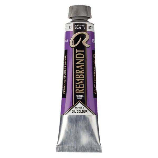 ΛΑΔΙΑ REMBRANDT 40ml S3 No 537 Permanent Violet Medium