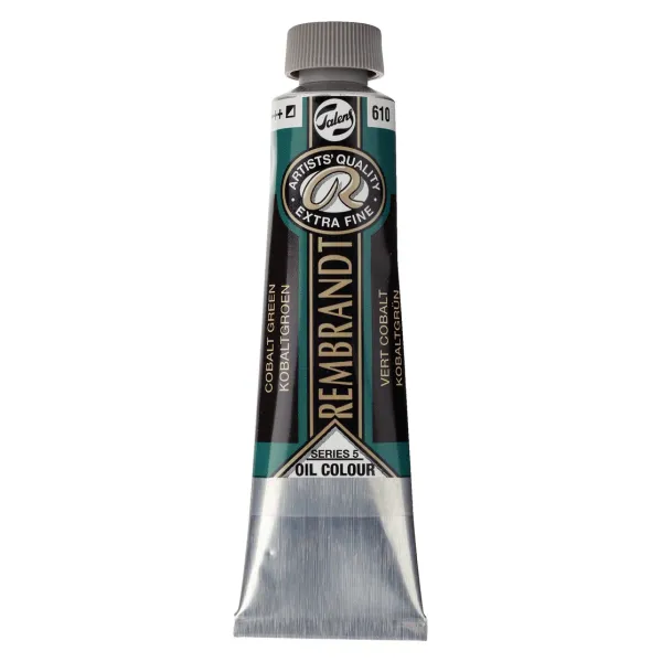 ΛΑΔΙΑ REMBRANDT 40ml S5 No 610 Cobalt Green