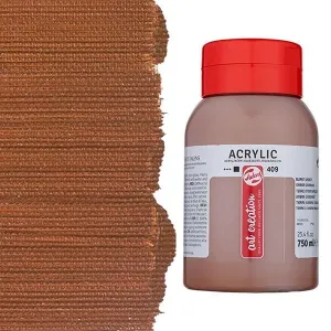 ΑΚΡΥΛΙΚΟ ΧΡΩΜΑ ART CREATION 750ml 409 Burnt Umber ΑΚΡΥΛΙΚΟ ΧΡΩΜΑ ART CREATION 750ml 409 Burnt Umber