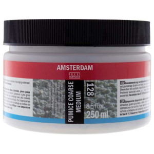 ΠΑΣΤΑ ΕΦΕ ΤΣΙΜΕΝΤΟ(ΚΟΚΚΟ) AMSTERDAM 250ml 128 PUMICE COARSE MEDIUM