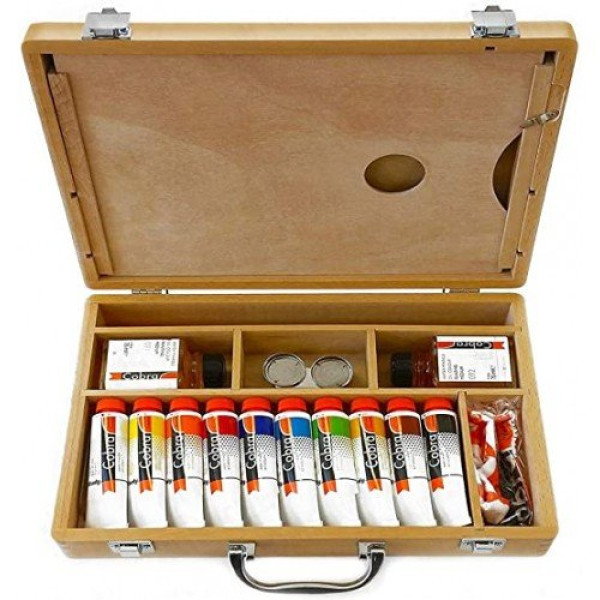 COBRA ΣΕΤ ΒΑΛΙΤΣΑ WATER MIXABLE OIL COLOUR 10x40ml