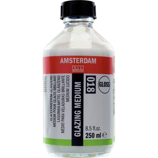 GLAZING MEDIUM 018 GLOSS AMSTERDAM 250ml