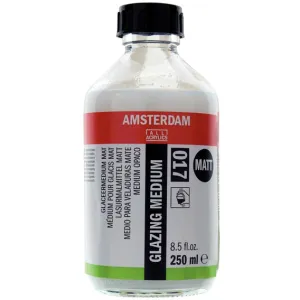 GLAZING MEDIUM 017 MATT AMSTERDAM 250ml GLAZING MEDIUM 017 MATT AMSTERDAM 250ml