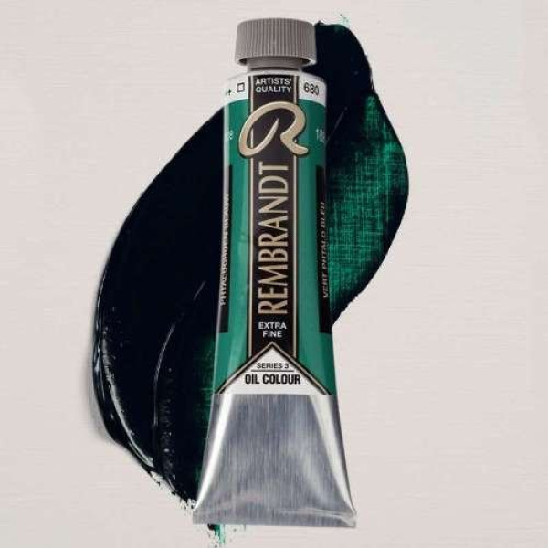 ΛΑΔΙΑ REMBRANDT 15ml S3 T.6 No.680 Phthalo Green Blue
