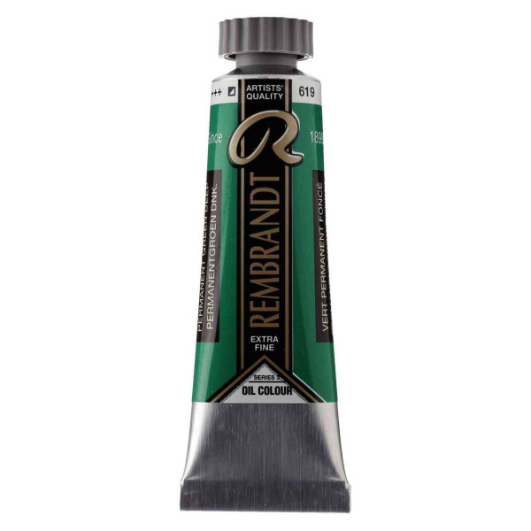 ΛΑΔΙΑ REMBRANDT 15ml S3 T.6 619 Permanent Green Deep