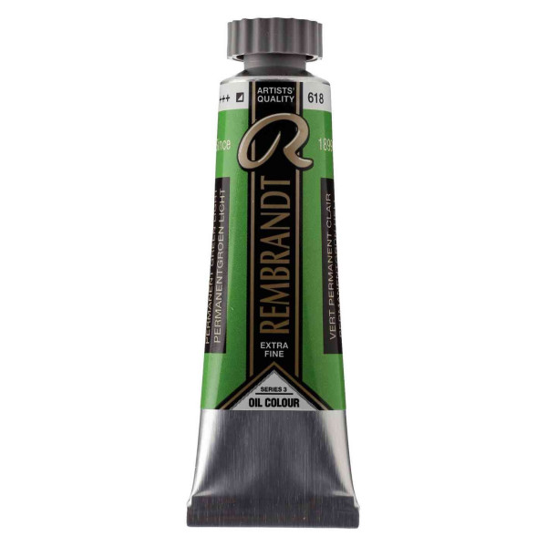 ΛΑΔΙΑ REMBRANDT 15ml S3 T.6 618 Permanent Green Light