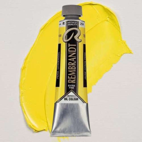 ΛΑΔΙΑ REMBRANDT 15ml S3 T.6 No.254 Permanent Lemon Yellow