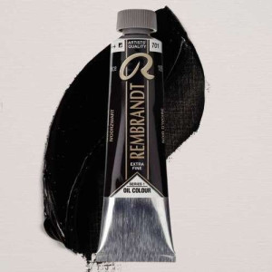 ΛΑΔΙΑ REMBRANDT 15ml S1 T.6 No.701 Ivory Black ΛΑΔΙΑ REMBRANDT 15ml S1 T.6 No.701 Ivory Black