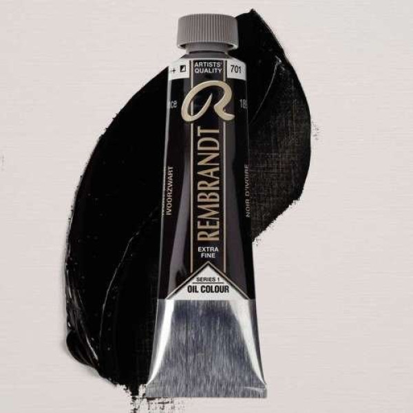 ΛΑΔΙΑ REMBRANDT 15ml S1 T.6 No.701 Ivory Black