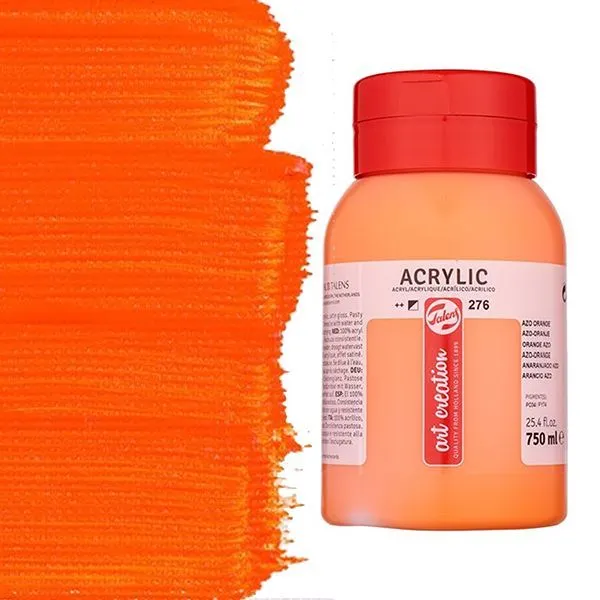 ΑΚΡΥΛΙΚΟ ΧΡΩΜΑ ART CREATION 750ml 276 Azo Orange