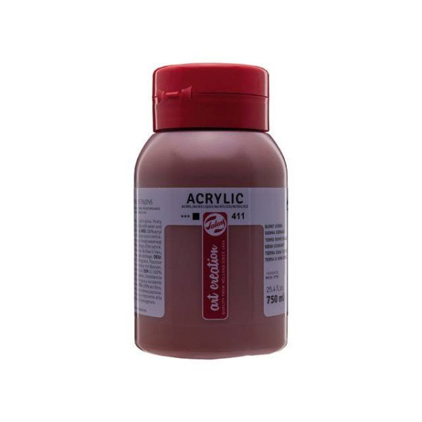 ΑΚΡΥΛΙΚΟ ΧΡΩΜΑ ART CREATION 750ml 411 Burnt Sienna
