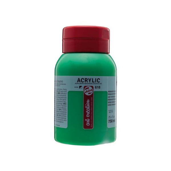 ΑΚΡΥΛΙΚΟ ΧΡΩΜΑ ART CREATION 750ml 618 Perm. Green Light