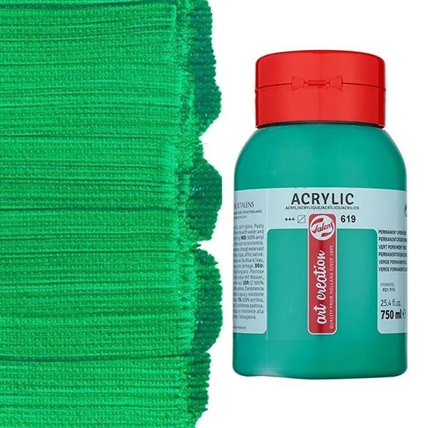 ΑΚΡΥΛΙΚΟ ΧΡΩΜΑ ART CREATION 750ml 619 Permanent Green Deep