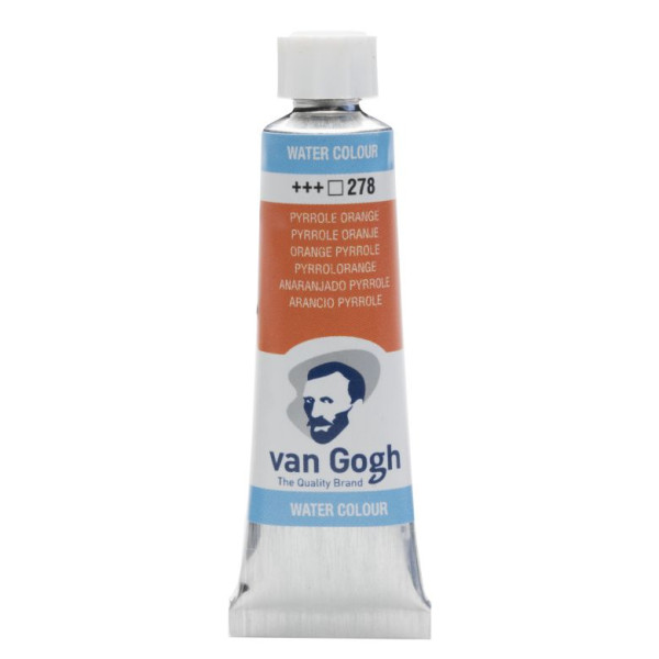 WATERCOLOUR VAN GOGH 10ML 278 PYRROLE ORANGE