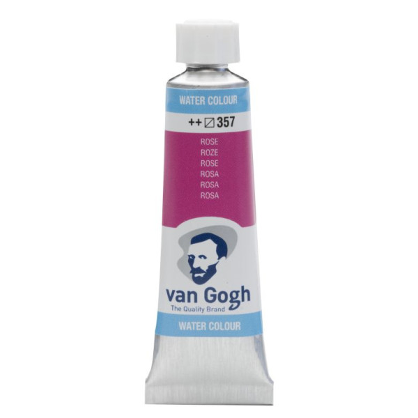 WATERCOLOUR VAN GOGH 10ML 357 ROSE