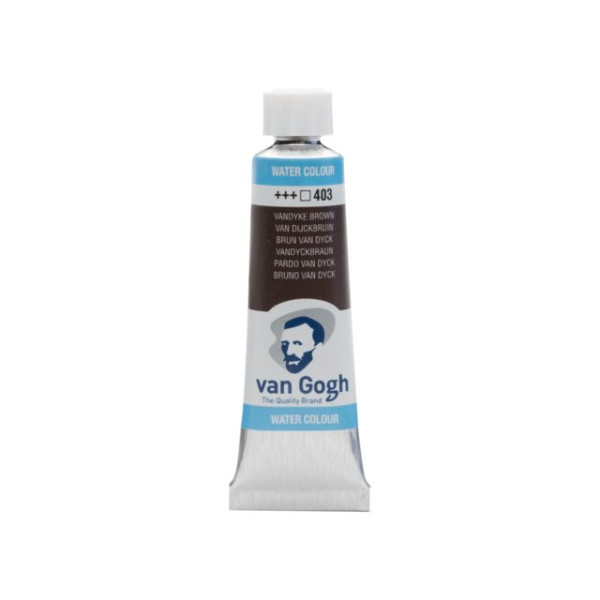 WATERCOLOUR VAN GOGH 10ML 403 VANDYKE BROWN