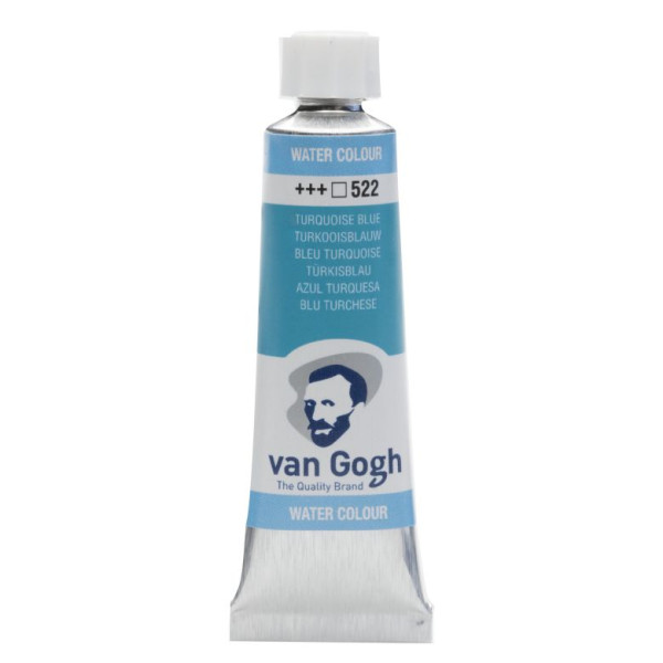 WATERCOLOUR VAN GOGH 10ML 522 TURQUOISE BLUE
