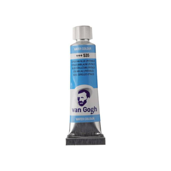 WATERCOLOUR VAN GOGH 10ML 535 CERULEAN BLUE PH