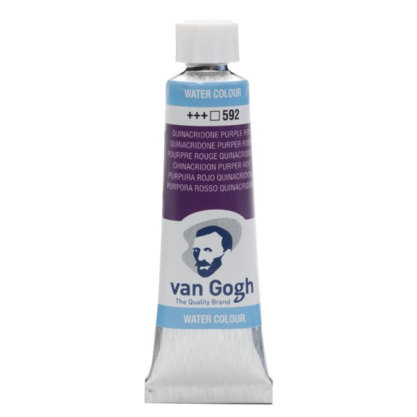 WATERCOLOUR VAN GOGH 10ML 592 QUINAPURPLE RED