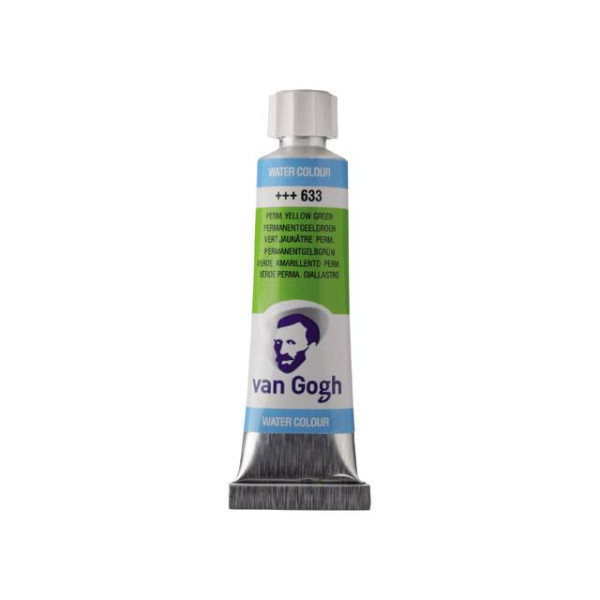 WATERCOLOUR VAN GOGH 10ML 633 PERM. YELLOWISH GRN
