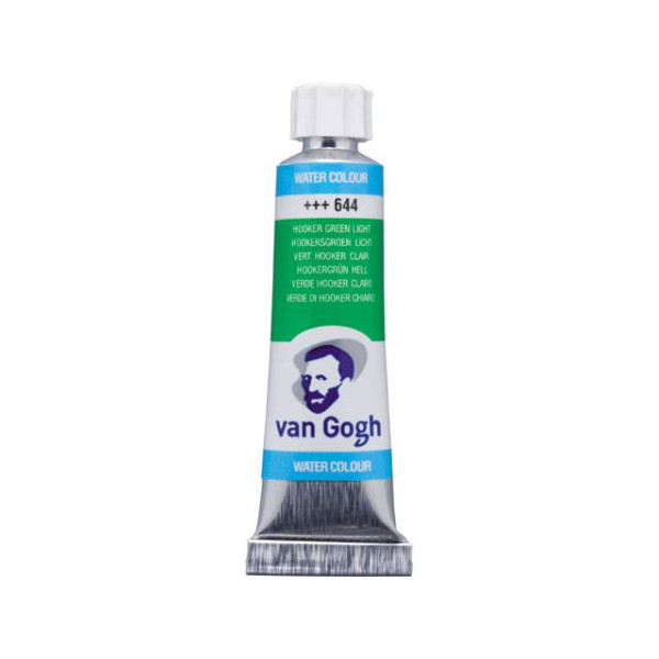 WATERCOLOUR VAN GOGH 10ML 644 HOOKER GREEN LIGHT